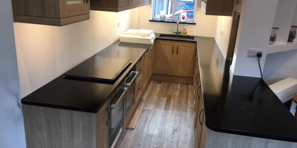 Starlight Nero Quartz Worktops Starlight Nero Quartz Worktops